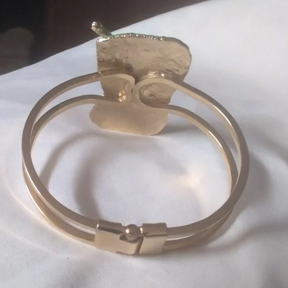 Martini Glass Hinged Bracelet - Picture 2 of 4